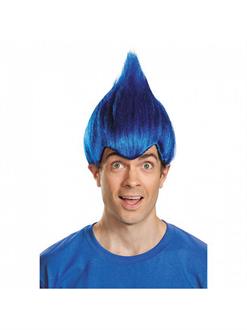 Dark Blue Adult Wacky Wig (One Size)