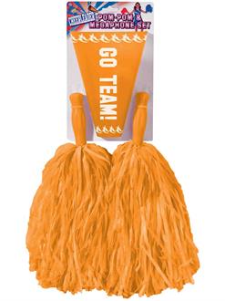 Girls Orange Cheerleader Kit