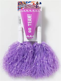 Girls Purple Cheerleader Kit