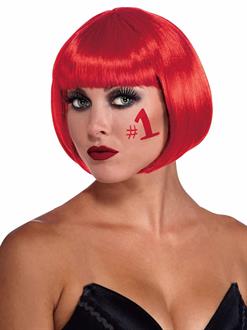 Womens Red Bob Wig