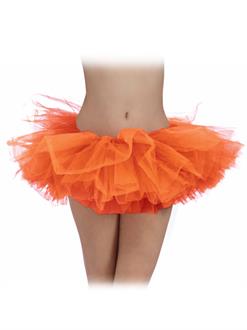 Womens Orange Tutu