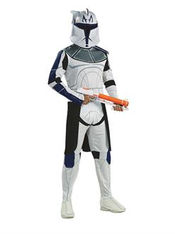 Star Wars Mens Clone Trooper Capt. Rex Costume