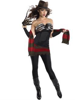 Secret Wishes Freddy Krueger Never Sleep Again Women's Costume