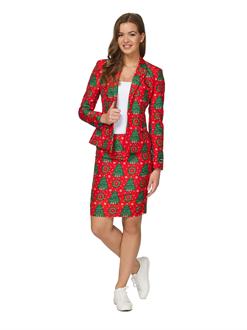 Suitmeister Christmas Green Tree Women's Suit