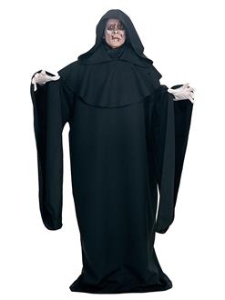 Adult Deluxe Black Full Cut Robe
