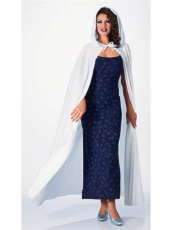 Full Length Wh Hood Cape
