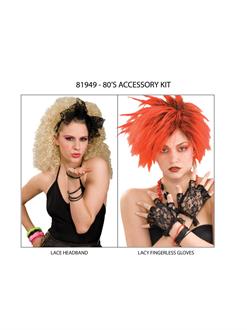 Womens 80's Accessory Kit