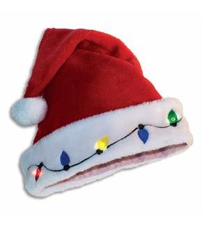 Light UP Santa Hat