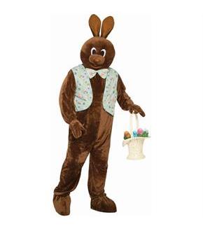 Easter Bunny Mascot Vest and Bow Tie Set