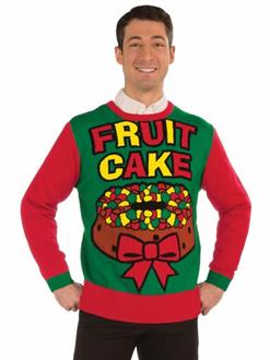 Fruit Cake Christmas Sweater