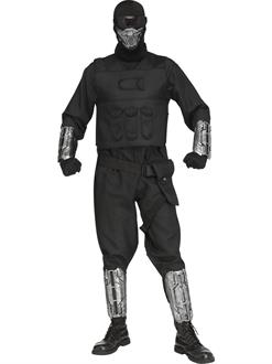 Mens Gaming Fighter Costume