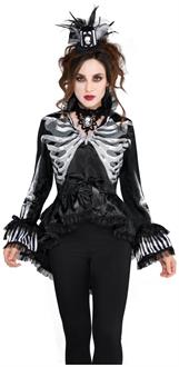 Adult Skeleton Jacket Costume