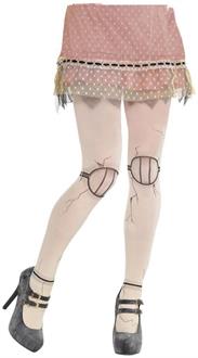 Creepy Doll Adult Tights