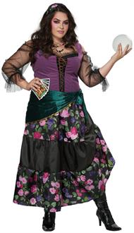 Womens Plus Mysical Charmer Gypsie Cosutme