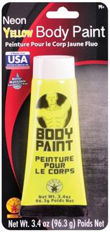 Neon Yellow Body Paint