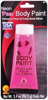 Neon Pink Body Paint