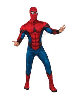 Spider-Man Far From Home: Spider-Man Deluxe (Red/Blue Suit) Adult Costume