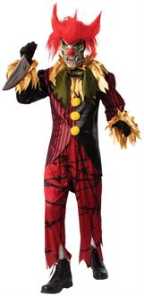 Crazy Clown Adult Costume
