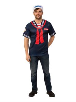 Stranger Things Steve's Scoops Ahoy Uniform Adult Costume