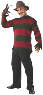 Adult Deluxe Freddy Sweater with Mask Costume
