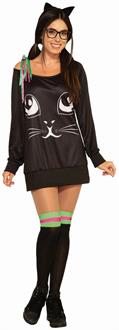 Women'S Co-Ed Kitty Costume