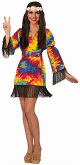 Hippie Tie Dye Dress