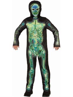 Sublimation - Radioactive Skeleton Costume