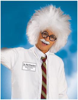 Dr. Mel Practice Wig