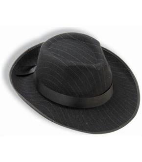 Hat-Pinstriped Fedora