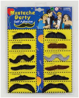 Moustache Card-12/Cd