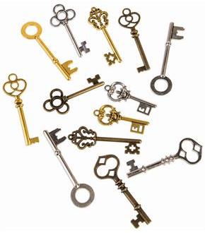 Bag Of Steampunk Keys