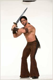 Medieval Fantasy Warrior Pants Costume