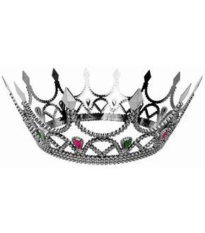 Royal Queen Crown - Silver