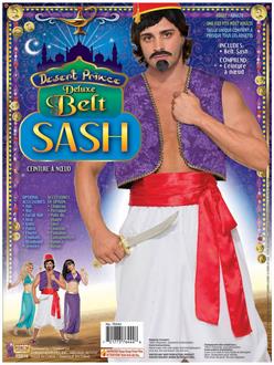 Desert Prince Deluxe Red Sash