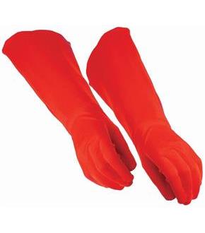 Adult Hero Gauntlet Gloves - Red
