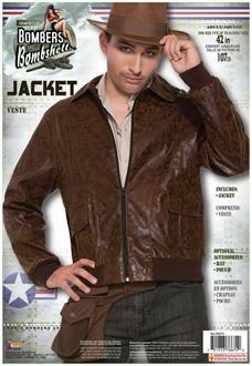 1940'S Men'S Bomber Jacket Costume