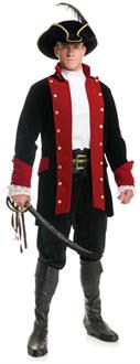 Velvet Pirate Prince-Jacket Pl Costume