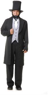 Abe Lincoln w/Hat(60056) Costume