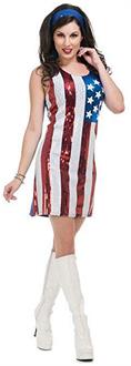 American Flag Sequin Dress