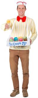 Adult Ice Cream Cone Salesman Costume