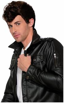 50'S Greaser Wig-Brown