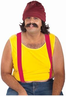 Cheech Kit-Cap,Wig&Moustache