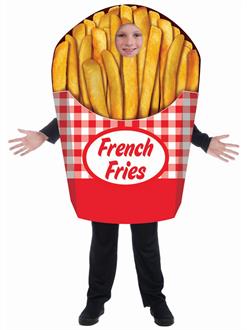 French Fries - One Size Costume