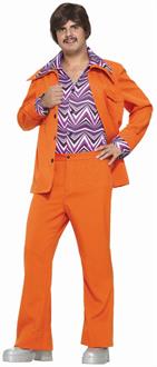 Costume-Leisure Suit-Orange Costume