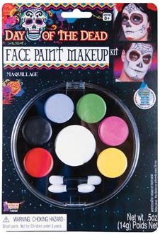 Day Of The Dead-Face Paint M/U