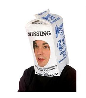 Milk Carton Hat