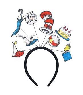 Cat in the Hat Multi-icon Headband
