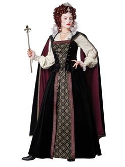 Womens Elizabethan Queen Costume 