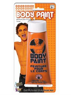 Orange Body Paint 3.4 Oz