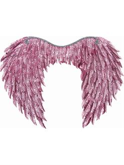 Light Pink Metallic Wings